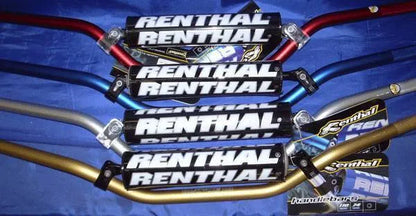 RENTHAL 7/8 H/BAR RC/O.E HONDA + KAWASAKI BLU W/BAR PAD (971-08-BU-01-185)