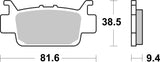 SBS FRICTION - Evo Sinter Rear ATV Brake Pads - 975PSI-