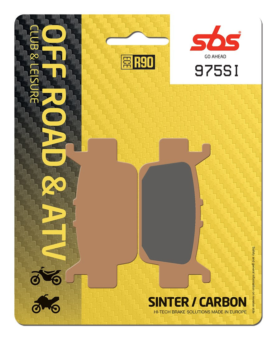 SBS FRICTION - Sinter Off Road Rear Brake Pads - 975SI-