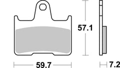 SBS FRICTION - Sinter Rear Brake Pads - 984LS-