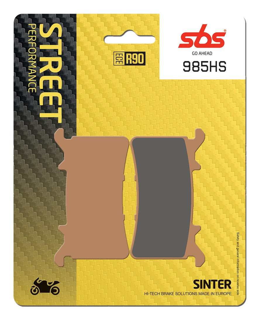 SBS FRICTION - Sinter Front Brake Pads - 985HS-