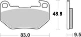 SBS FRICTION - Sinter Rear H-D Brake Pads - 993H.LS-