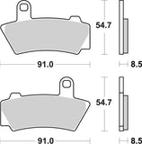 SBS FRICTION - Sinter Front Brake Pads - 995HS-