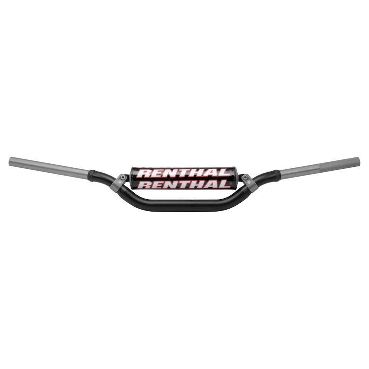 RENTHAL TWINWALL H/BAR STEWART/VILLOPOTO BLK W/BAR PAD (996-01-BK-07-185)