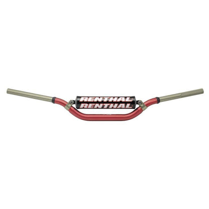 RENTHAL TWINWALL H/BAR STEWART/VILLOPOTO RED W/BAR PAD (996-01-RD-07-185)