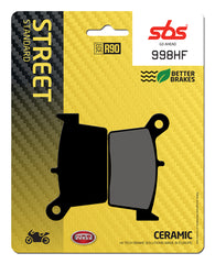 SBS FRICTION - Ceramic Rear Brake Pads - 998HF-