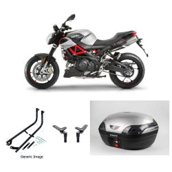 S48 Astra Silver Topbox Kit SHIVER 900 18-20 - A018S48BPSIL