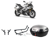 S48 Astra Silver Topbox Kit TUONO 1100 V4 21-25 - A022S48BPSIL