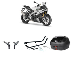 V36 Wizard Black Topbox Kit TUONO 1100 V4 21-25 - A022V36BPBLK