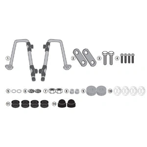 GIVI FIT Kit for 1168A