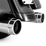 V & H END CAP CHROME TORQUER 450 SLIP ONS V16673/V16674