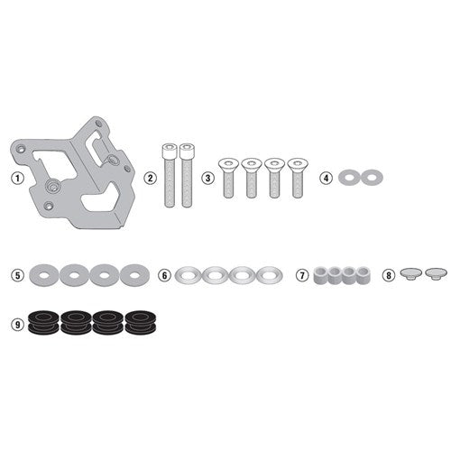 GIVI Mount Kit Kawa Green Z125 19>