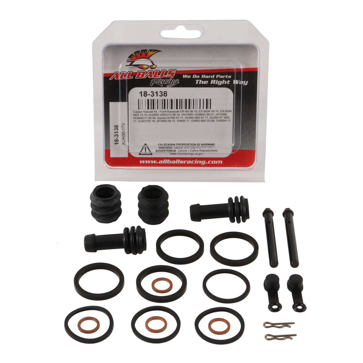 All Balls Racing Calliper Rebuild Kit (18-3138)