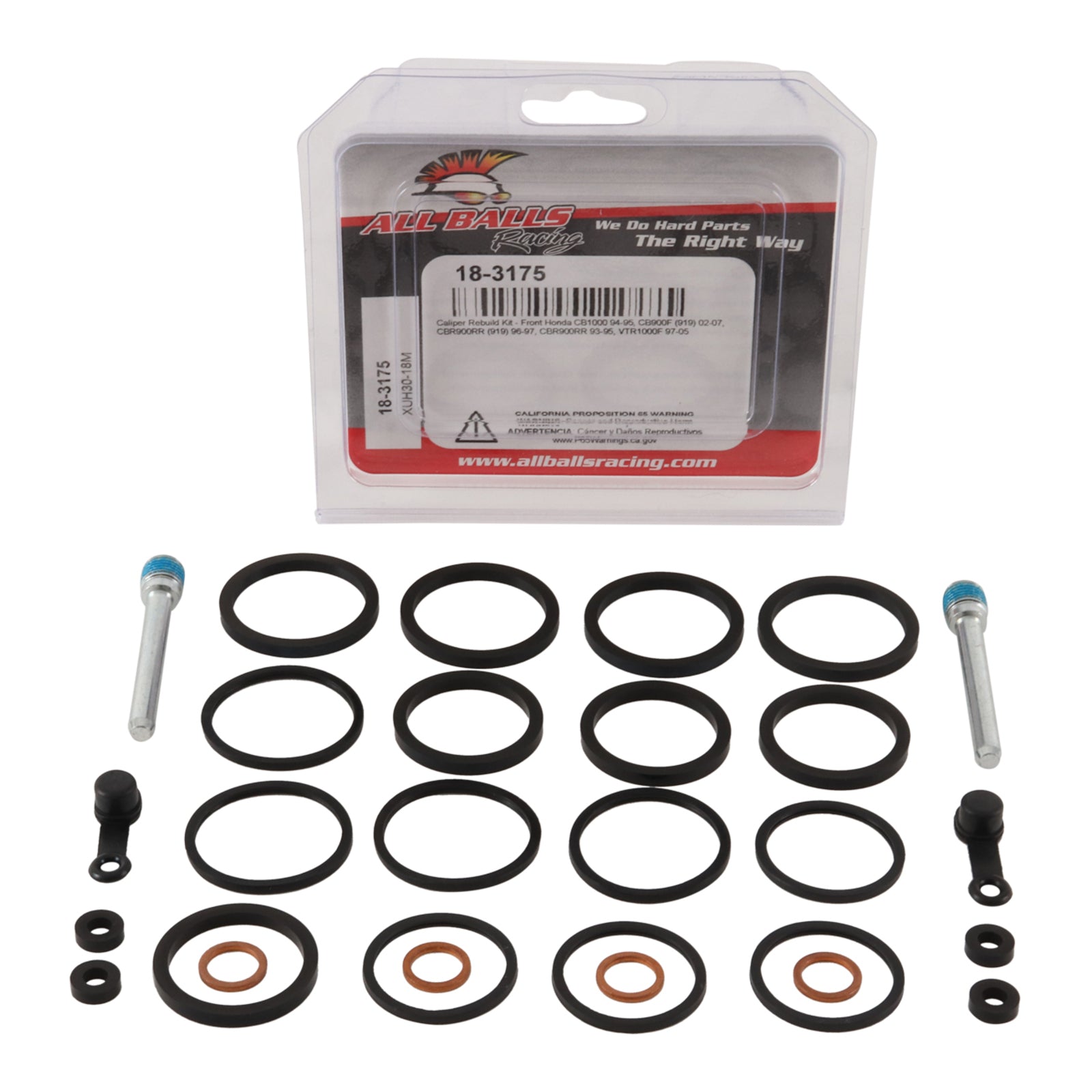 All Balls Racing Calliper Rebuild Kit (18-3175)