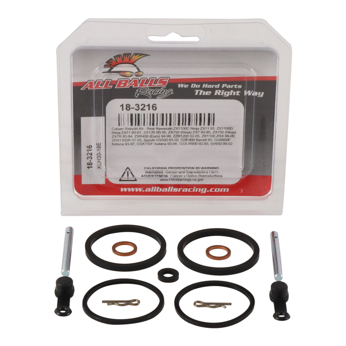 All Balls Racing Calliper Rebuild Kit (18-3216)