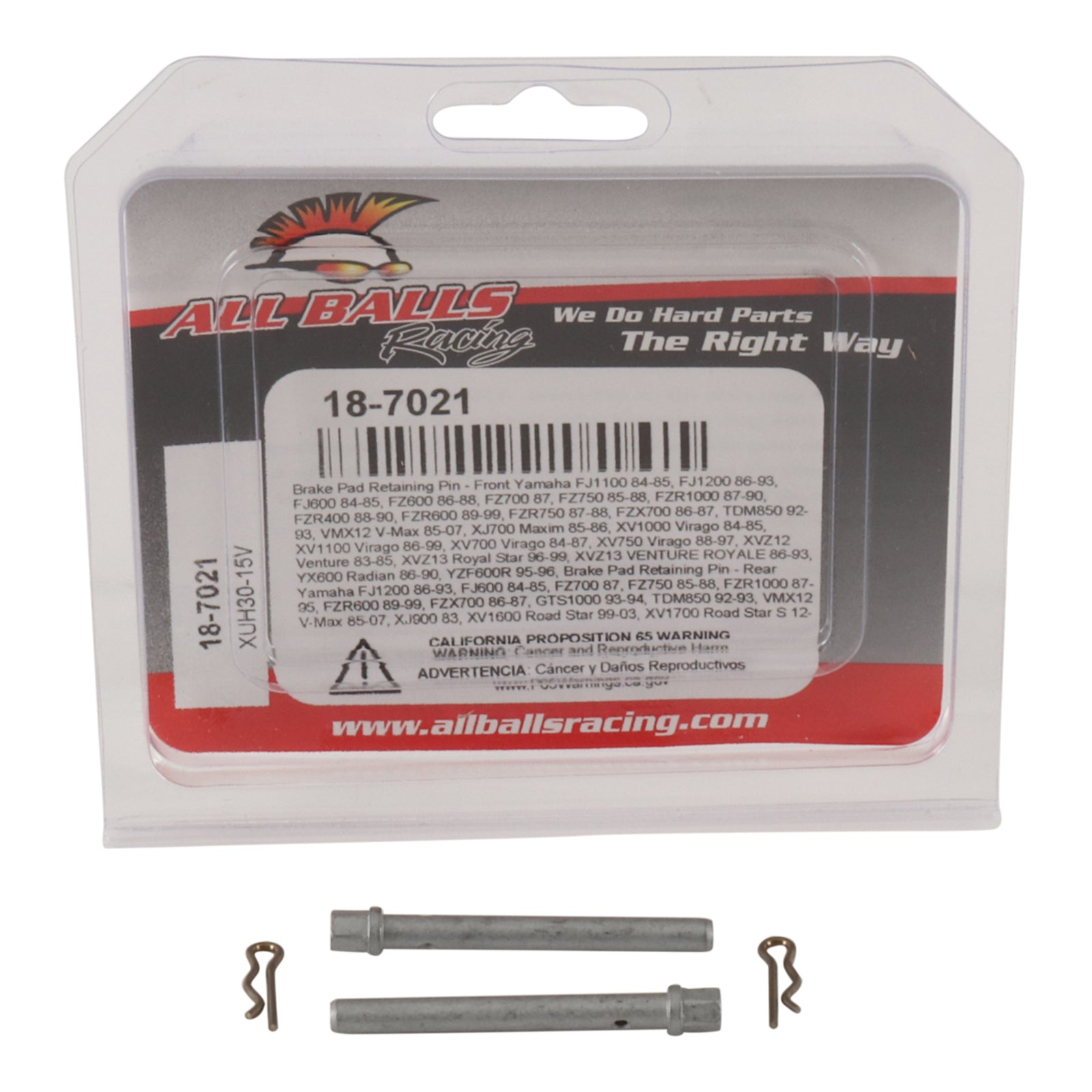 Brake Pad Retaining Pin 18-7021
