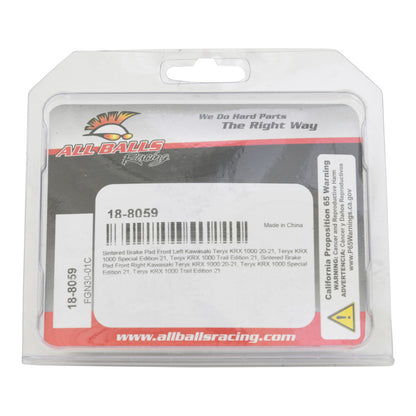 All Balls Racing Sintered Brake Pads (18-8059)