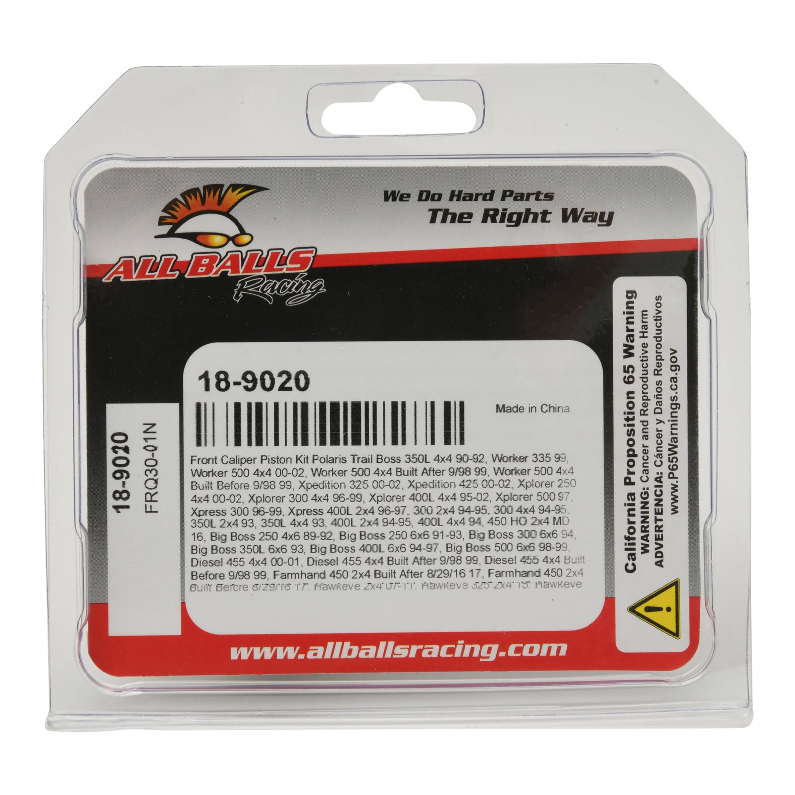 All Balls Racing Calliper Piston Kit (18-9020)