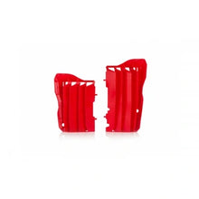 UFO Honda CFR450R/450RX 17-19 Plastic Radiator Louvers (Red)