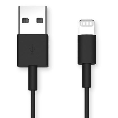 USB-A TO LIGHTNING CABLE - 20CM FOR CHARGER