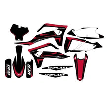 UFO Gas Gas Decals Kit MC 125-250/MC-F 250/350/450 21-23 Apodis BLK