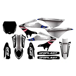UFO Yamaha Decals Kit YZ 125/250 23 Thunder BLK