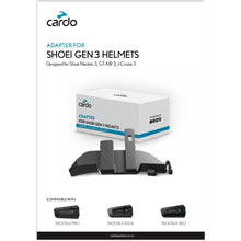 Cardo Adapter for Shoei Gen 3 Helmets