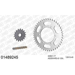 AFAM CHAIN SPROCKET KIT STEEL SUZUKI GSXR 1000 2017-2023 [SPC01]