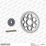 AFAM CHAIN SPROCKET KIT STEEL DUCATI 1260 MULTISTRADA 2018-2020