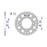 AFAM A36 420 HONDA REAR SPROCKET