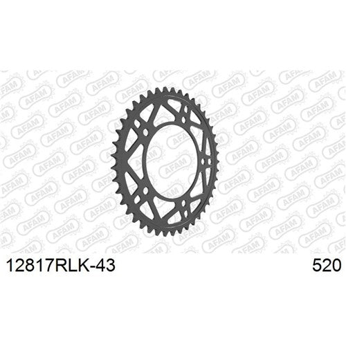 AFAM S43 520 RLK Race Steel