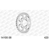 AFAM S38 420 KAWASAKI REAR SPROCKET