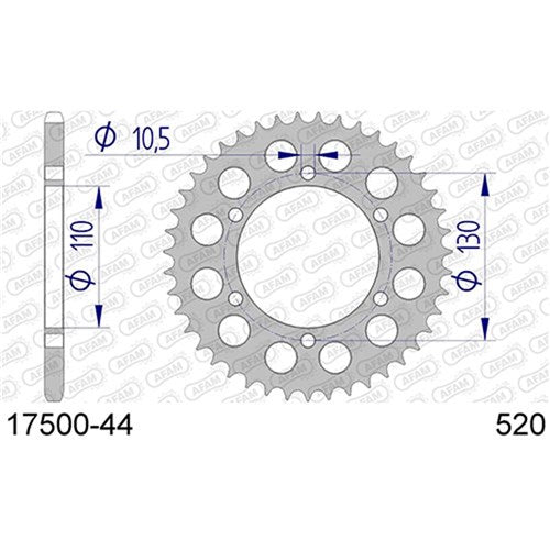 AFAM A44 520 Kawasaki EX250/300