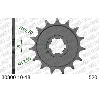 AFAM 15T 520 KX/KLX/KDX +YZ/WR89-