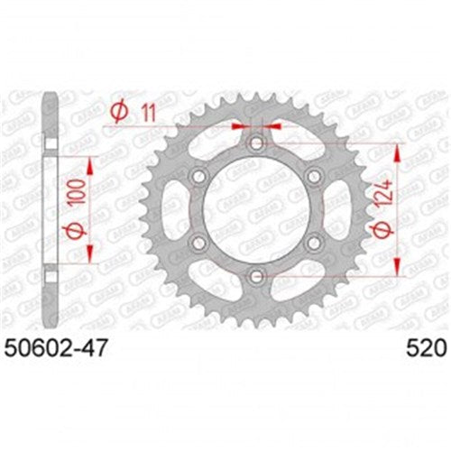 AFAM S47 520 Ducati 851/900SS/800S/900M