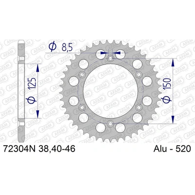 AFAM A38 520 KTM 91-+HBERG 00-