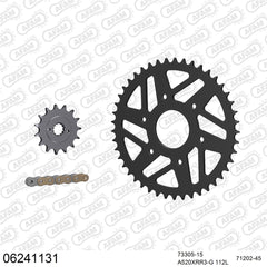 AFAM CHAIN SPROCKET KIT STEEL DUCATI 800 SCRAMBLER MODELS 2015-2021 [SPC01]