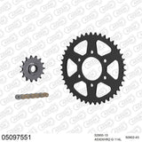 AFAM CHAIN SPROCKET KIT STEEL DUC M-STRADA 1260 ENDURO 2018-2020