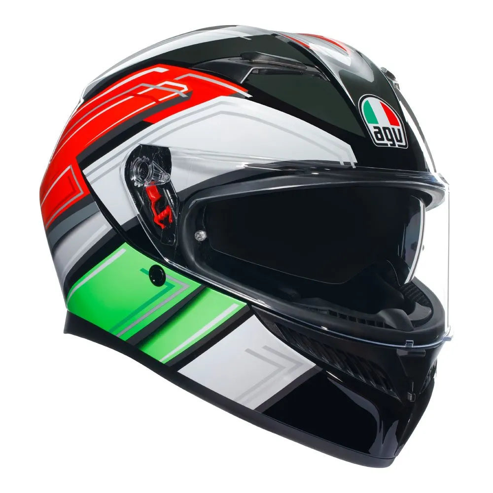 AGV K3 - WING BLACK/ITALY S - 77-397-05