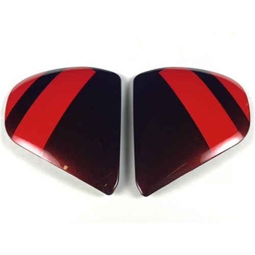 Arai Chaser-X Side-Pods Fence Gloss Red/BLK (Set)