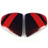 ARAI CHASER-X SIDE-PODS FENCE GLOSS RED/BLK (SET)
