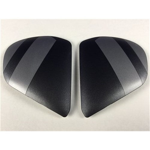 Arai Chaser-X Side-Pods Fence Frost SIL/BLK (Set)