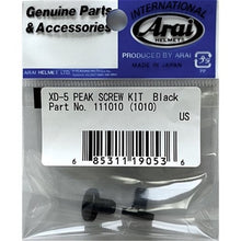 Arai TX-5 Peak Screw BLK (Set)
