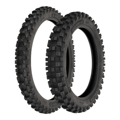 Anlida AM01 Tyre Set 80/100-21 Front & 100/90-19 Rear (NHS)