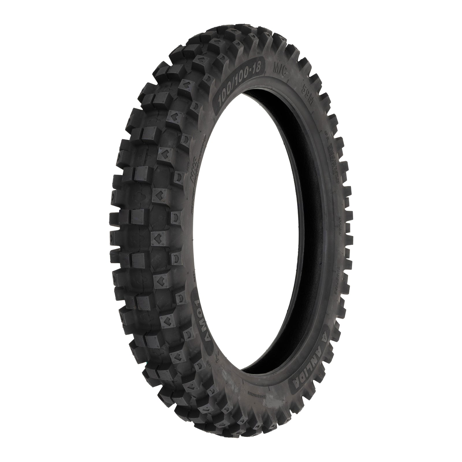 Anlida AM01 Tyre Set 80/100-21 Front & 120/80-19 Rear (NHS)