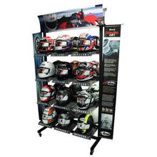 ARAI 18PC SLATWALL DISPLAY (BOX 2 OF 3)