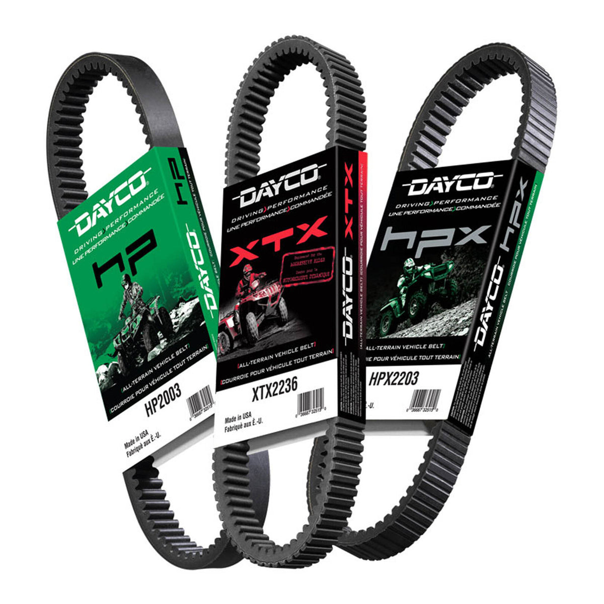Dayco ATV Drive Belt XTX - XTX2263