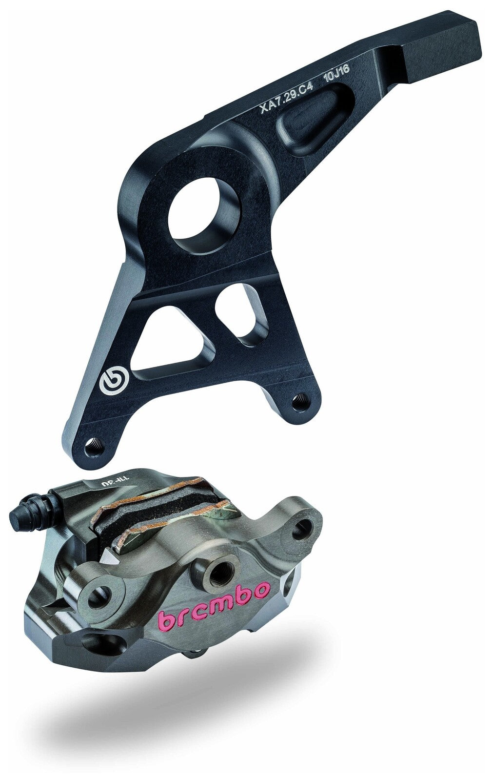Brembo Rear Caliper Kit+Bracket B-120A44111