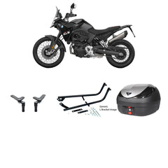 V36 Wizard Silver Topbox Kit F 900 GS 24-25 - B052V36BPSIL
