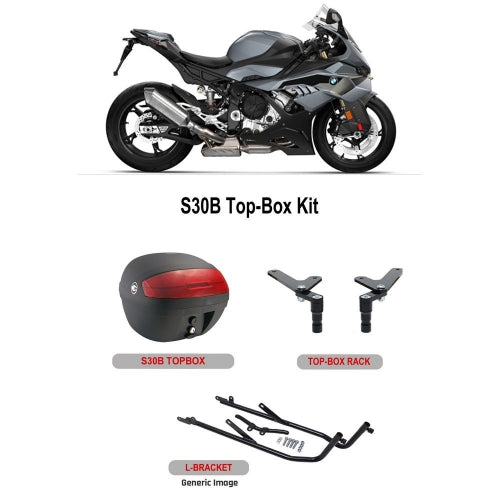 S30B 30L Topbox Kit M1000RR, S1000RR 23-25 & M1000R, S1000R 25- - B053S30B